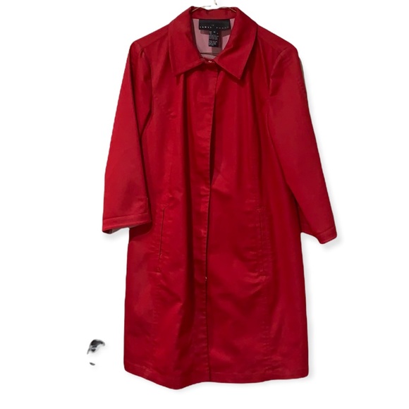 Yansi Fugel Jackets & Blazers - Yansi Fugal Red coat